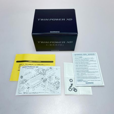  SHIMANO シマノ 25ツインパワーXD C3000XG 047892 スピニングリール 美品 程度A