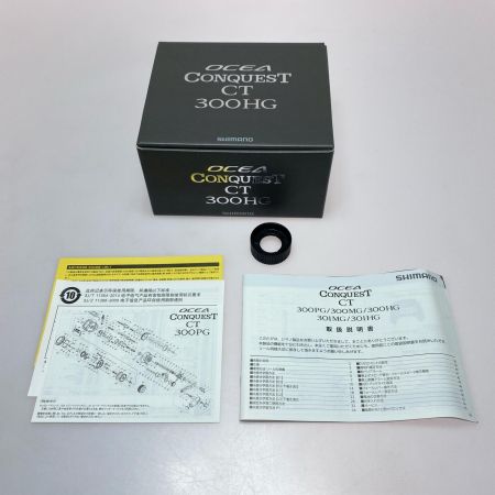 SHIMANO シマノ 24オシアコンクエストCT 300HG 046710 両軸リール 程度AB