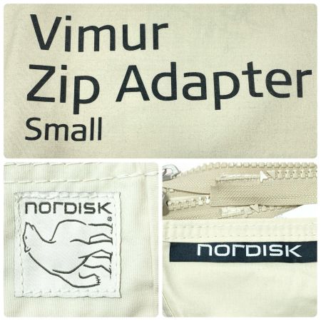  Nordisk テントアクセサリー 程度A ジップアダプター スモール