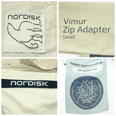  Nordisk テントアクセサリー 程度A ジップアダプター スモール
