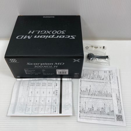  SHIMANO シマノ ベイトリール スコーピオンMD 300XG LH  043597