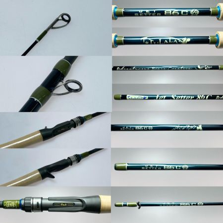  JetSlow×TULALA ジェットセッター 86C ルアーロッド 程度AB