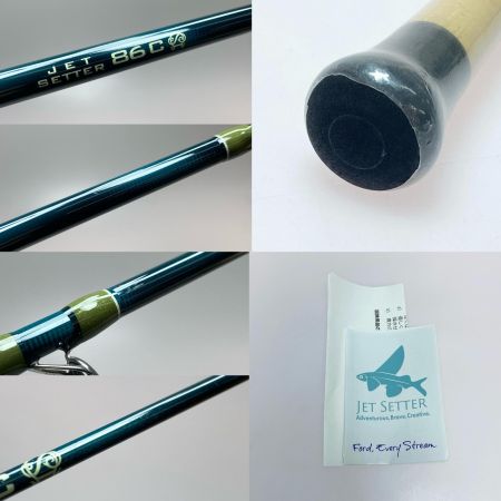  JetSlow×TULALA ジェットセッター 86C ルアーロッド 程度AB