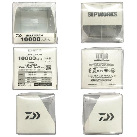  DAIWA ダイワ スプール SLP WORKS 20 SALTIGA ソルティガ 10000 ゴールド 程度AB 00082214