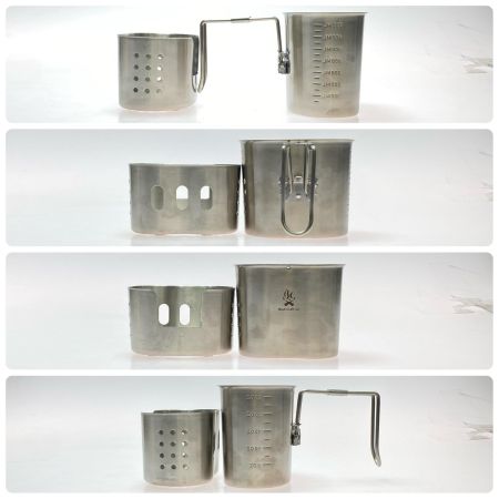  BUSH Craft Inc キャンティーンクッカーセット 程度A ケース付