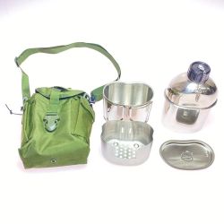 §§ Jolmo Lander ミリタリーキャンティーンクッカー 程度A ケース付 Aランク