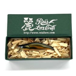 麗's Lure Craft ルアー ハンドメイドミノー 55mm フラット neo 箱付 ウグイ Bランク