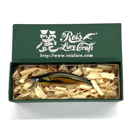麗's Lure Craft ルアー ハンドメイドミノー 55mm フラット neo 箱付 ウグイ
