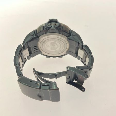  CASIO カシオ メンズ腕時計 電波ソーラー G-SHOCK マスターオブG ガルフマスター  GWN-Q1000MCA-1BJF ブラック