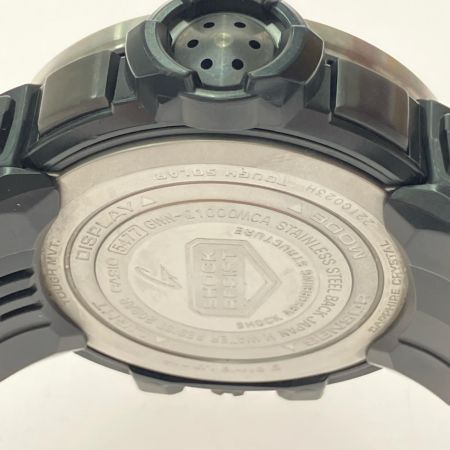  CASIO カシオ メンズ腕時計 電波ソーラー G-SHOCK マスターオブG ガルフマスター  GWN-Q1000MCA-1BJF ブラック