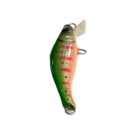 麗's Lure Craft ルアー ハンドメイドミノー 55mm フラット neo 箱付 グリーンチャートアマゴ