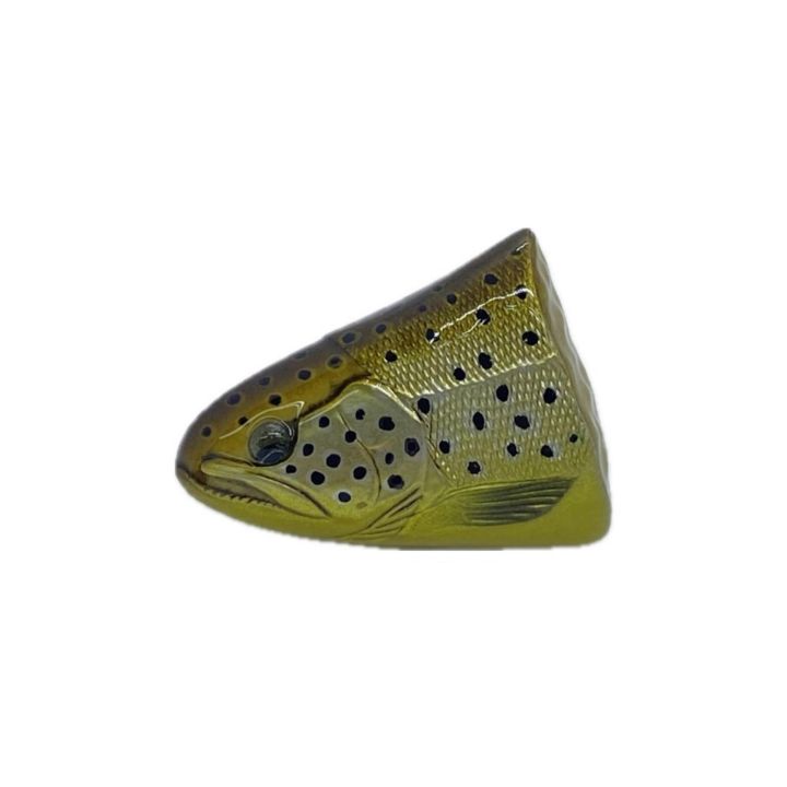 ヤマメブローチ 中古品 吉田光 ヤマメブローチ 中古品 吉田光 魚類模型作家の吉田光さん トラウト