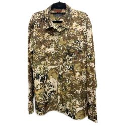 §§ SIMMS フィッシングウェア フィッシングシャツ SIZE L  カモ Bランク