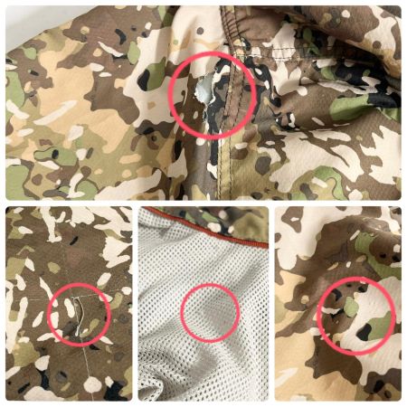  SIMMS フィッシングウェア フィッシングシャツ SIZE L 破れ有 カモ
