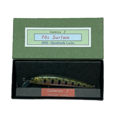  Cadenza♪ 75S Ag コンセプトモデル ミノー 程度A