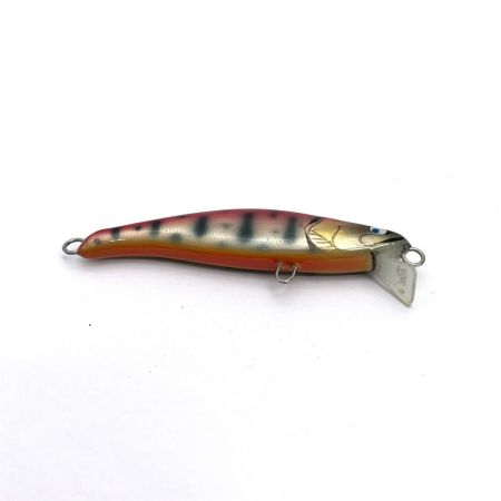 麗's Lure Craft ルアー ハンドメイドミノー 55mm フラット neo 箱付 椿桜ヤマメ銀