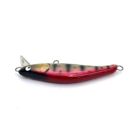 麗's Lure Craft ルアー ハンドメイドミノー 55mm フラット neo 箱付 椿桜ヤマメ銀