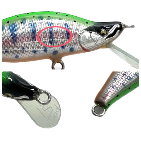 I's wood works アイズウッドワークス ルアー 葉月 45S ハンドメイドミノー 渓流 箱付