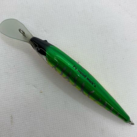  I's wood works アイズウッドワークス　ハンドメイドミノー