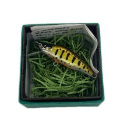 I's wood works アイズウッドワークス ルアー 葉月 45S ハンドメイドミノー 渓流 箱付 Aランク