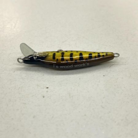 I's wood works アイズウッドワークス ルアー 葉月 45S ハンドメイドミノー 渓流 箱付