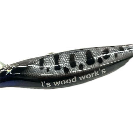 I's wood works アイズウッドワークス ルアー 葉月 45S ハンドメイドミノー 渓流 箱付