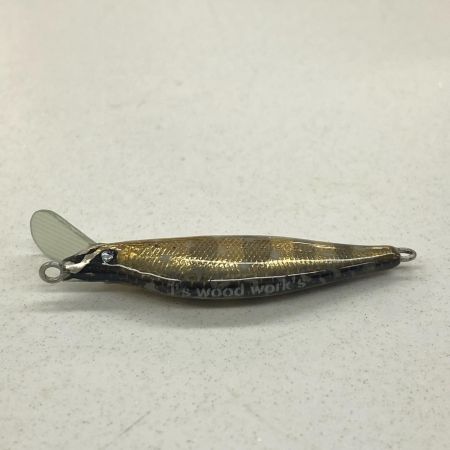 I's wood works アイズウッドワークス ルアー 水無月 50S ハンドメイドミノー 渓流 箱付