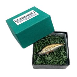 §§ I's wood works アイズウッドワークス ルアー 水無月 50S ハンドメイドミノー 渓流 箱付 Aランク