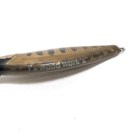  I's wood works アイズウッドワークス ルアー 水無月 50S ハンドメイドミノー 渓流 箱付