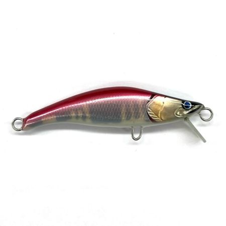 麗's Lure Craft ルアー ハンドメイドミノー 55mm フラット neo 箱付 レッドオカマチャンオイカワ