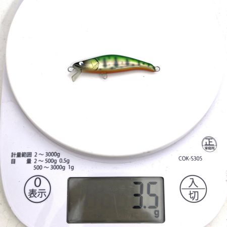 麗's Lure Craft ルアー ハンドメイドミノー 55mm フラット neo 箱付