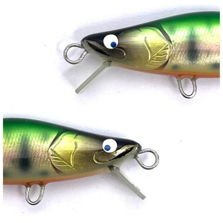 麗's Lure Craft ルアー ハンドメイドミノー 55mm フラット neo 箱付