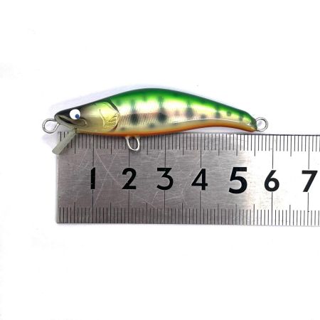 麗's Lure Craft ルアー ハンドメイドミノー 55mm フラット neo 箱付