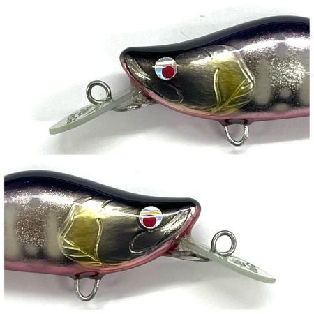 麗's Lure Craft ルアー ハンドメイドミノー 45mm SMD 箱付 ミラーパウダーヤマメ