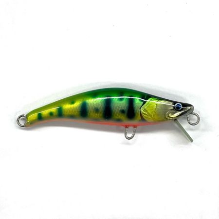 麗's Lure Craft ルアー ハンドメイドミノー 55mm S フラット neo 箱付 グラデグリーンチャートヤマメ
