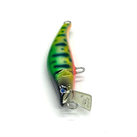 麗's Lure Craft ルアー ハンドメイドミノー 55mm S フラット neo 箱付 グラデグリーンチャートヤマメ