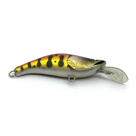 麗's Lure Craft ルアー ハンドメイドミノー 45mm SMD 箱付 キャンディー赤金オーロラバーヤマメ