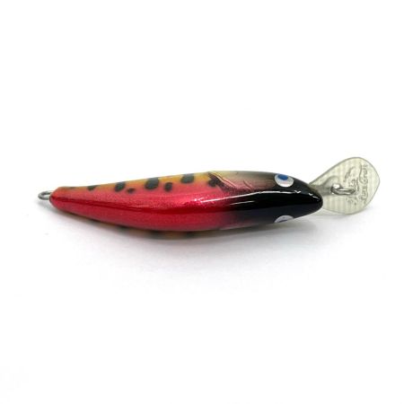麗's Lure Craft ルアー ハンドメイドミノー 45mm SMD 箱付 キャンディー赤金オーロラバーヤマメ