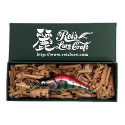 麗's Lure Craft ルアー ハンドメイドミノー 45mm SMD 箱付 椿桜ヤマメ銀 Bランク