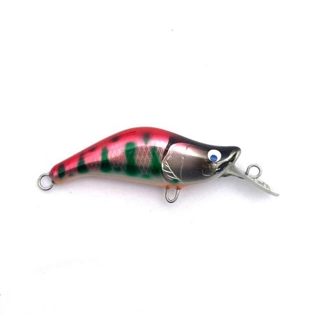 麗's Lure Craft ルアー ハンドメイドミノー 45mm SMD 箱付 椿桜ヤマメ銀