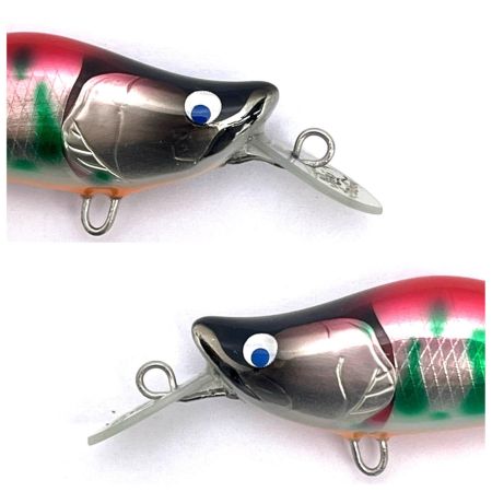 麗's Lure Craft ルアー ハンドメイドミノー 45mm SMD 箱付 椿桜ヤマメ銀