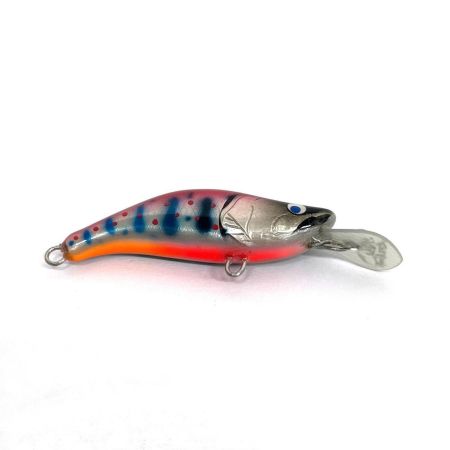 麗's Lure Craft ルアー ハンドメイドミノー 45ｍｍ SMD 箱付 グラデピンクチャートアマゴ