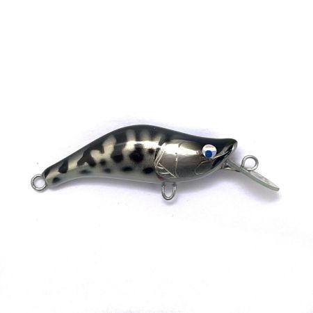 麗's Lure Craft ルアー ハンドメイドミノー 45mm SMD 箱付 ホワイトコーチドック