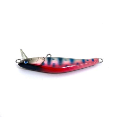 麗's Lure Craft ルアー ハンドメイドミノー 55mm S フラット neo 箱付 グラデピンクチャートヤマメ