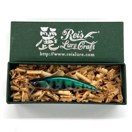 麗's Lure Craft ルアー ハンドメイドミノー 55mm S フラット neo 箱付 パールアマゴRS