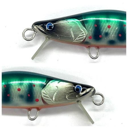 麗's Lure Craft ルアー ハンドメイドミノー 55mm S フラット neo 箱付 パールアマゴRS