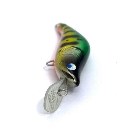 麗's Lure Craft ルアー ハンドメイドミノー 45ｍｍ SMD neo 箱付 キャンディー緑金オーロラパーヤマメ