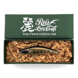 麗's Lure Craft ルアー ハンドメイドミノー 55mm S フラット neo 箱付 ヤマトイワナ Bランク