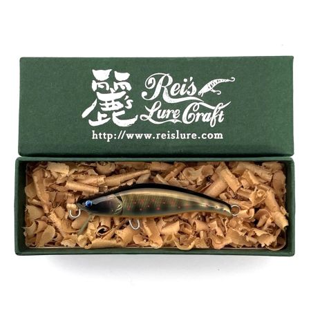 麗's Lure Craft ルアー ハンドメイドミノー 55mm S フラット neo 箱付 ヤマトイワナ