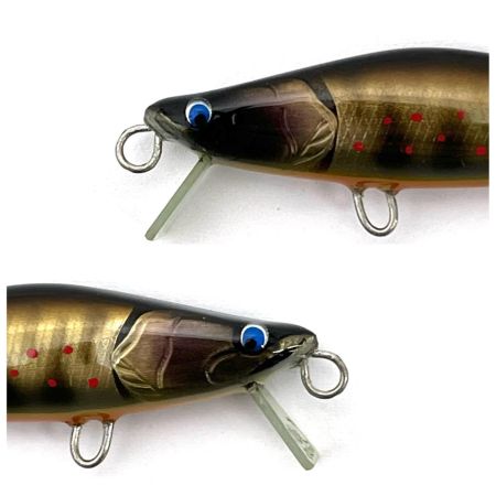 麗's Lure Craft ルアー ハンドメイドミノー 55mm S フラット neo 箱付 ヤマトイワナ